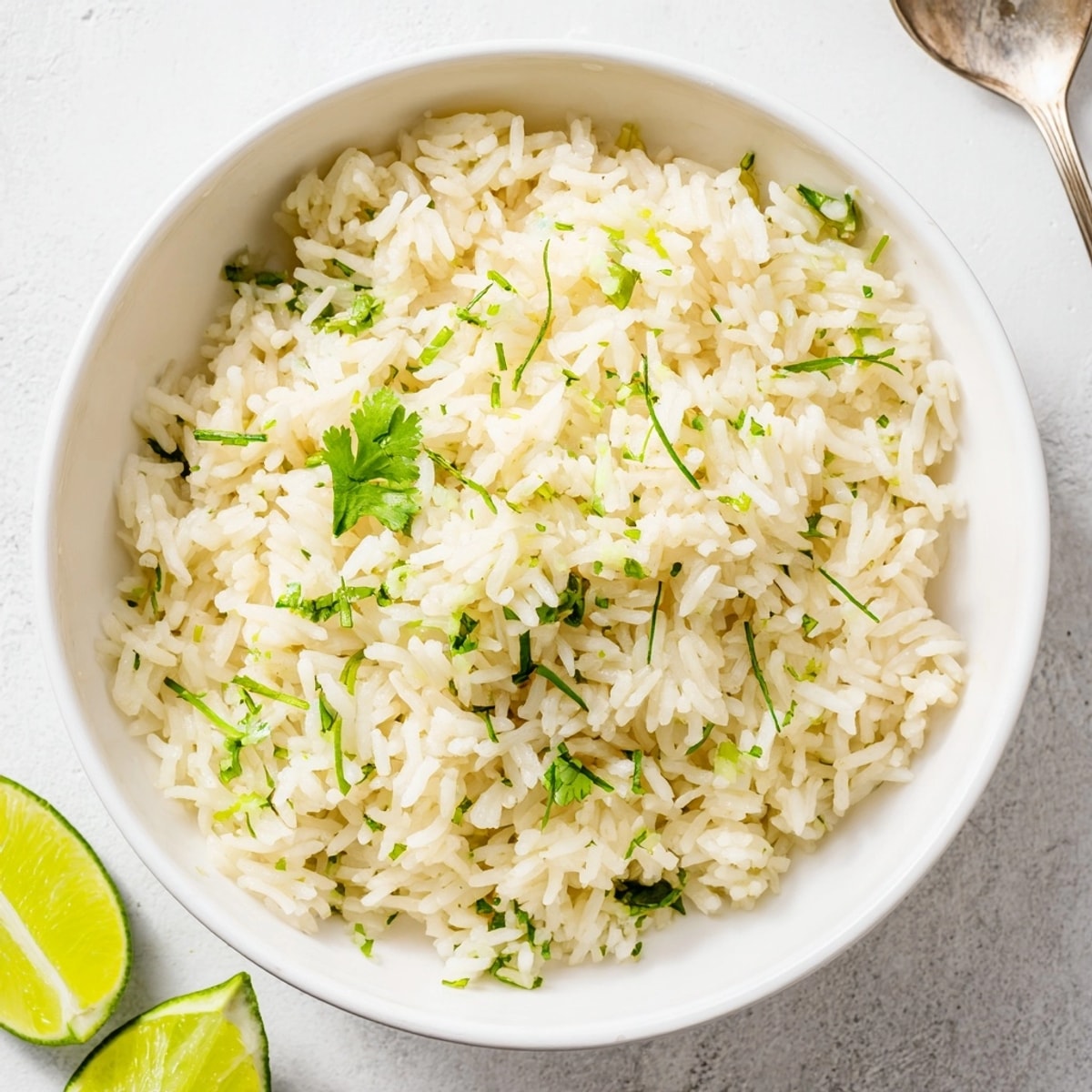 Easy recipe for Coconut Lime Rice, cooked until tender, perfect for weeknight meals.