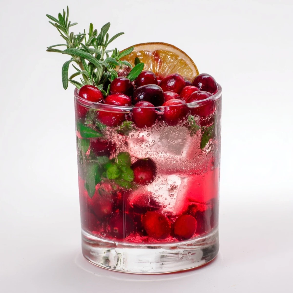 Winter Cranberry Herb Drink