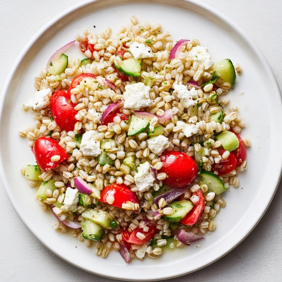 Bright Barley and Vegetables