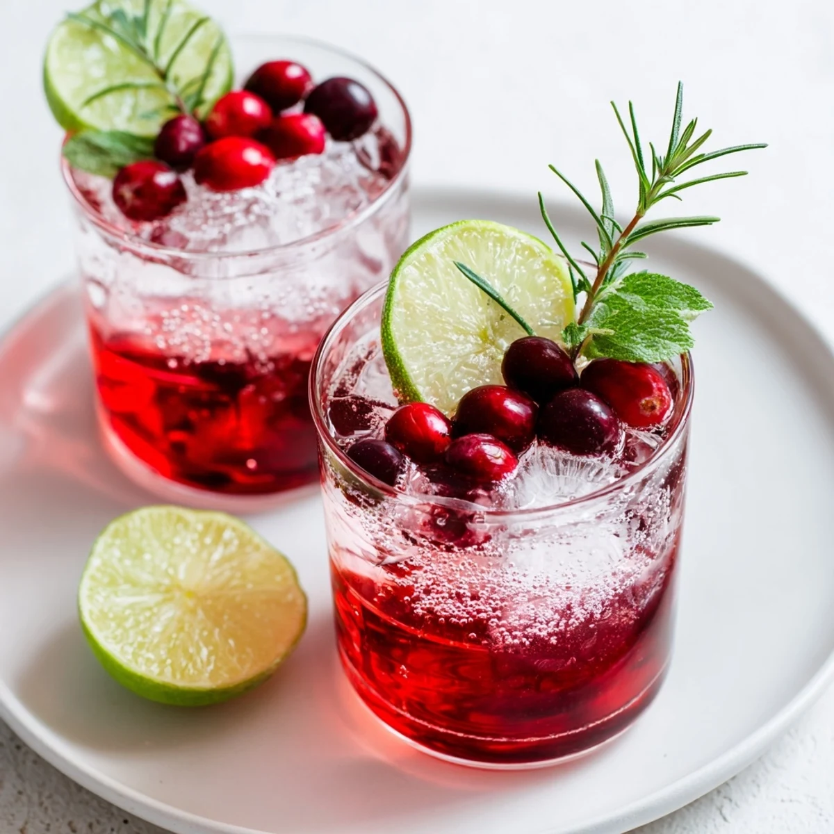 Evergreen Cranberry Herb Drink