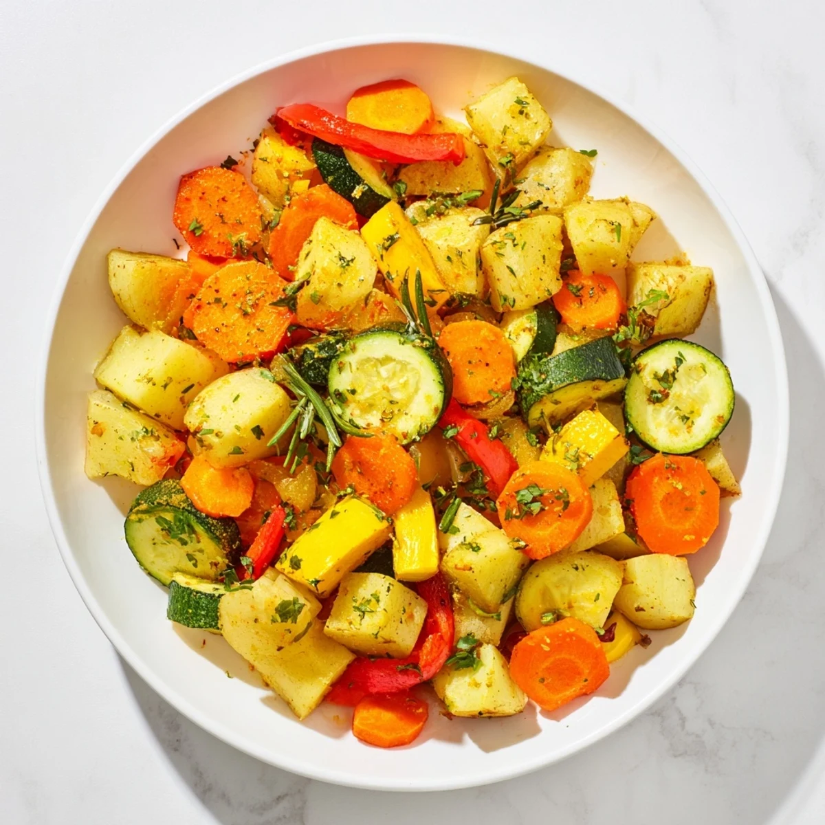 Herbed Golden Vegetables Medley