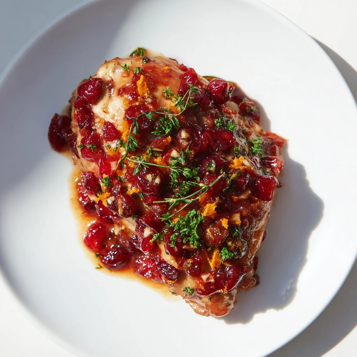 Cranberry Herb Chicken