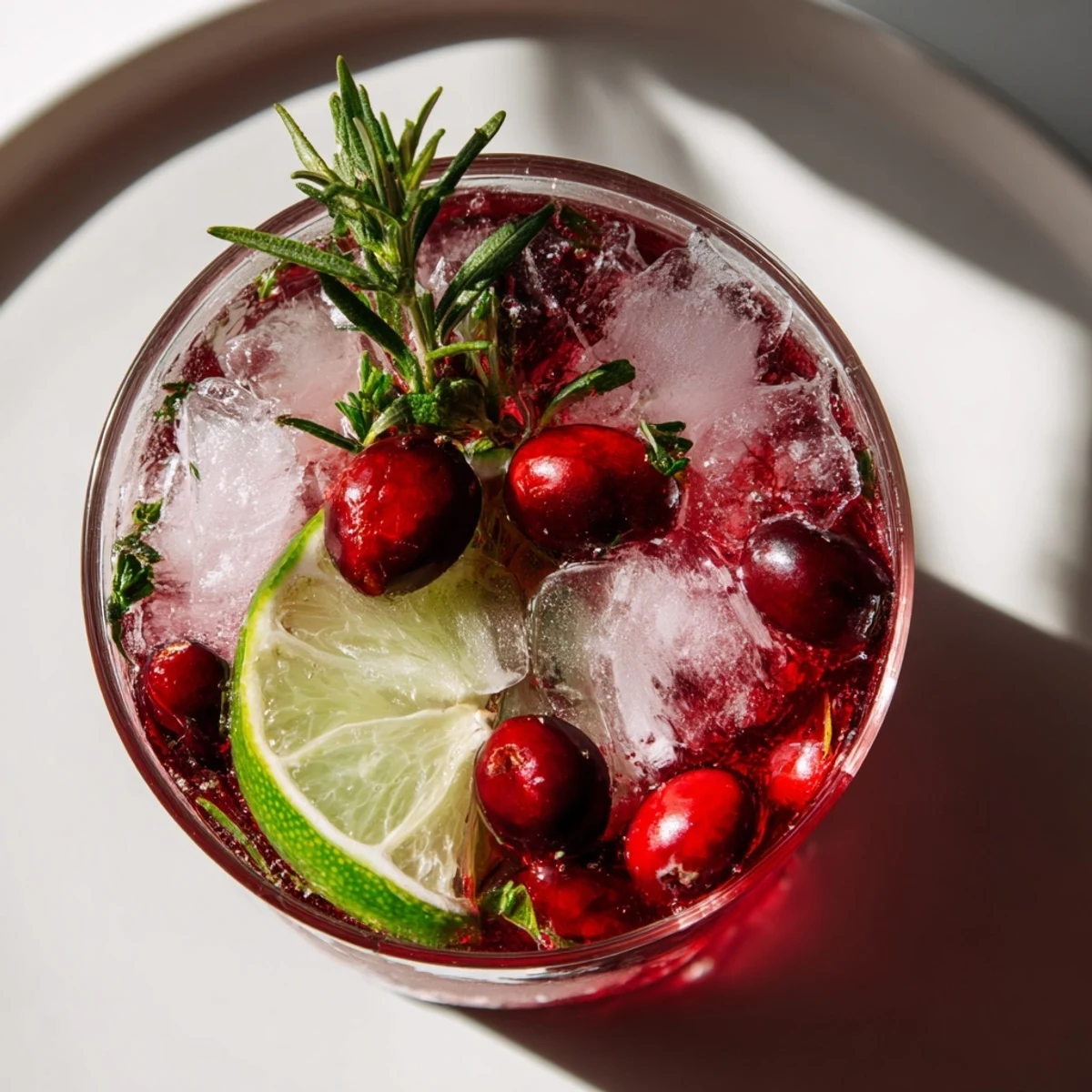 Evergreen Cranberry Herb Drink