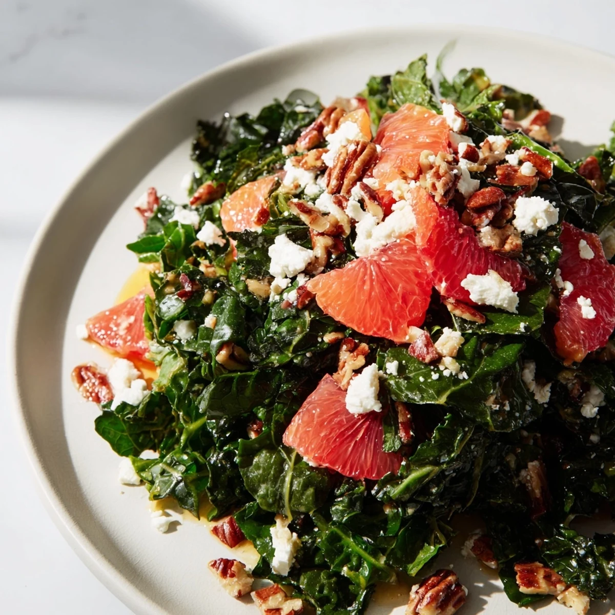 Cozy Citrus Greens Salad