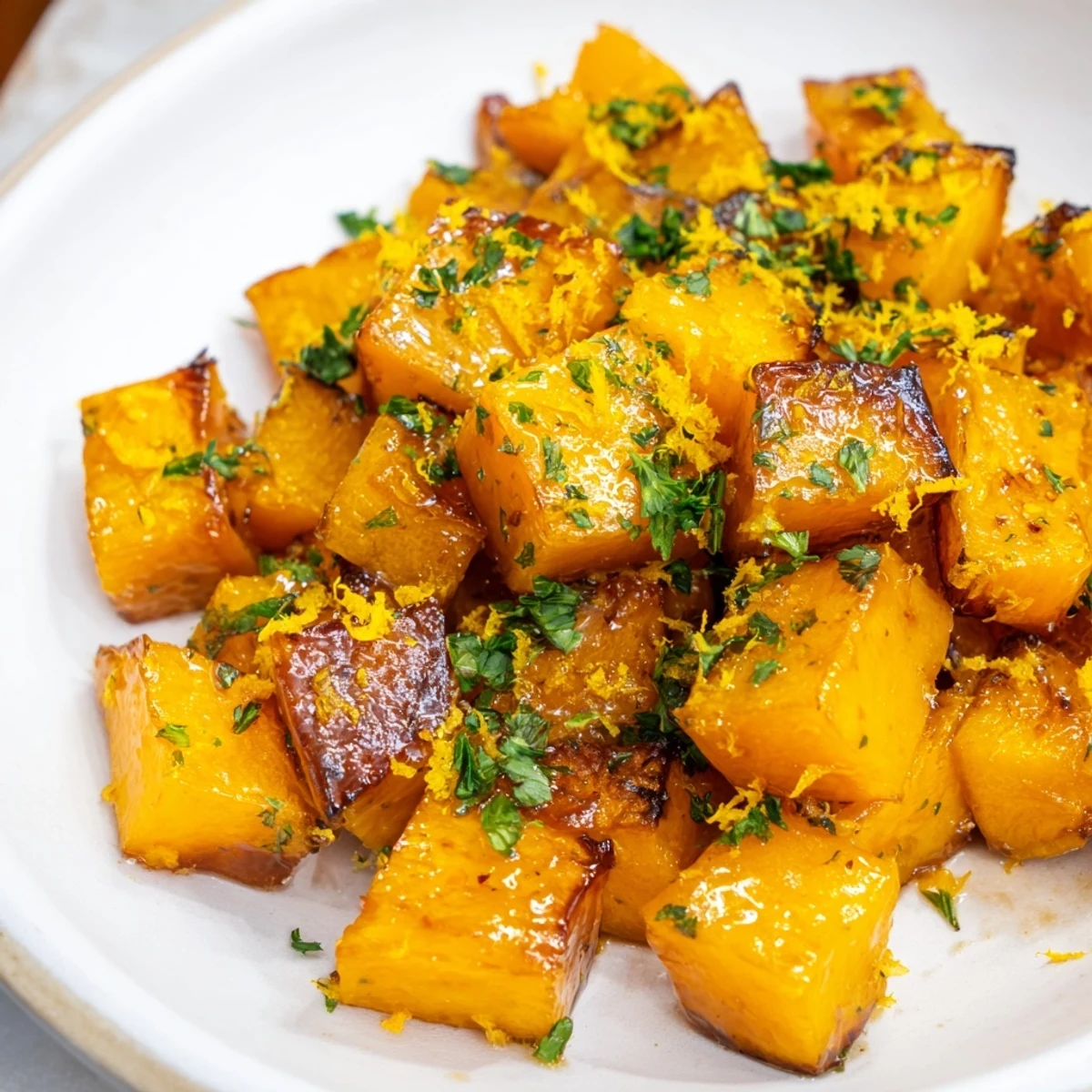 Citrus Maple Squash Glaze