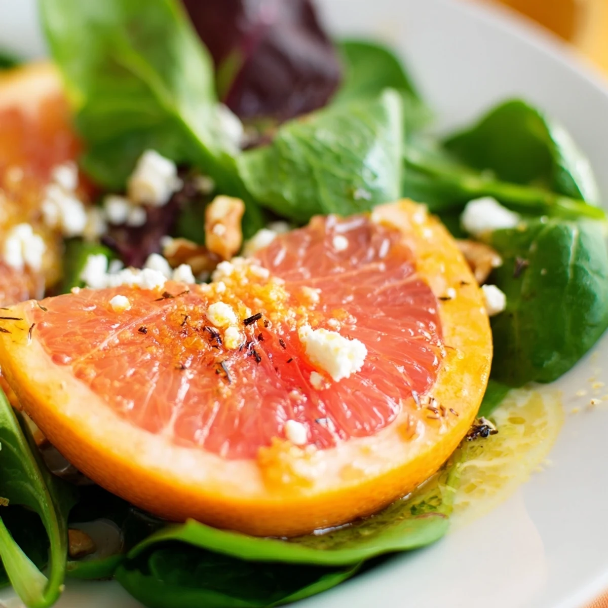 Served on a chilled white plate, Nutty Bright Citrus salad with crisp fennel and red onion pairs perfectly with Sauvignon Blanc.