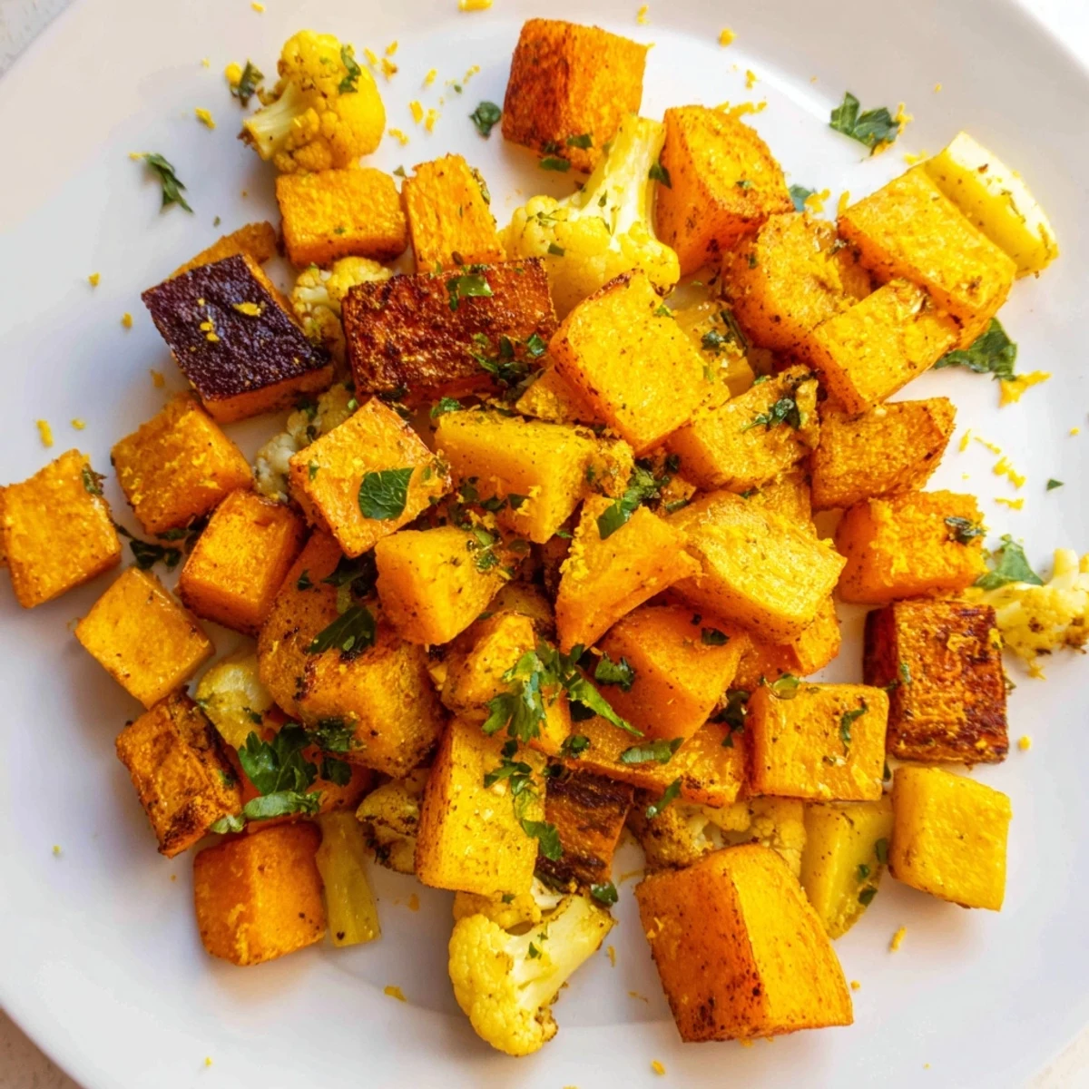 Freshly roasted Hearth Golden Veg with golden beets and parsnips, perfect side dish for a family dinner.
