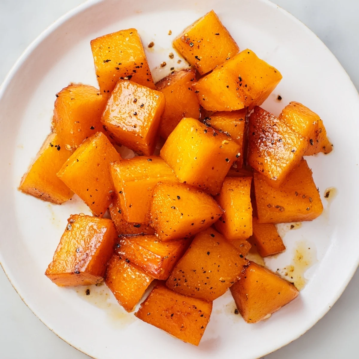 Roasted Maple Squash glazed with warm spices offers a sweet, savory side dish with tender, caramelized edges.