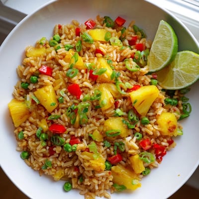 Chili Lime Pineapple Rice