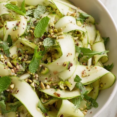 Cucumber Apple Pistachio Salad Bowl